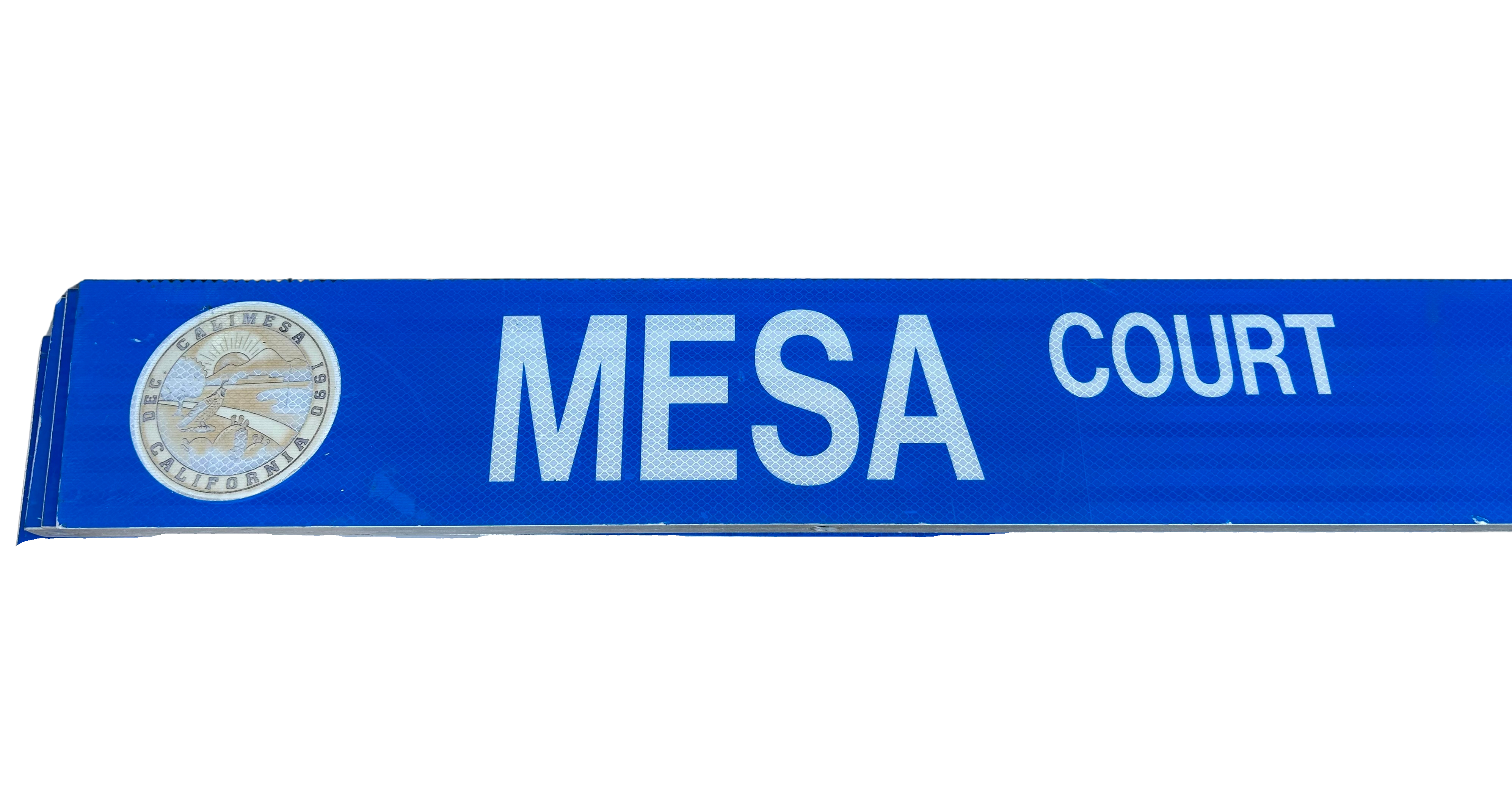 Mesa Court street sign 